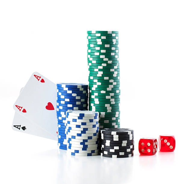 Live dealer at Playtech studio broadcasting blackjack table
